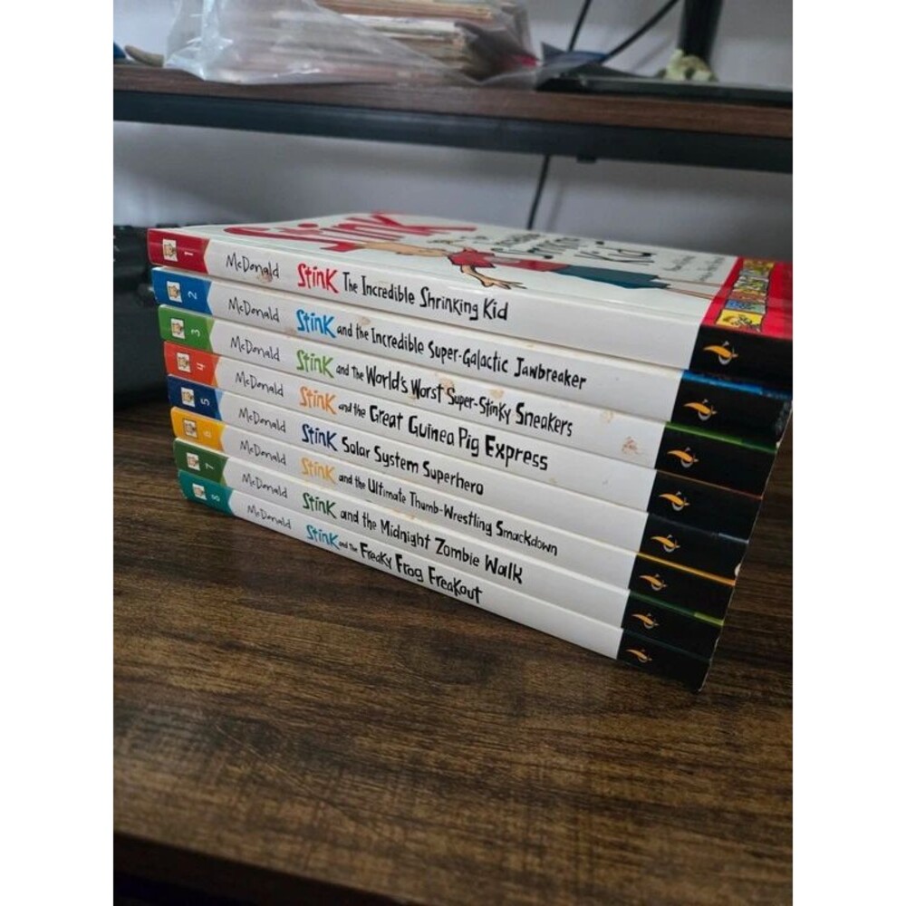 Stink The Seriously Stinky Collection By Megan McDonald Books 1-8
